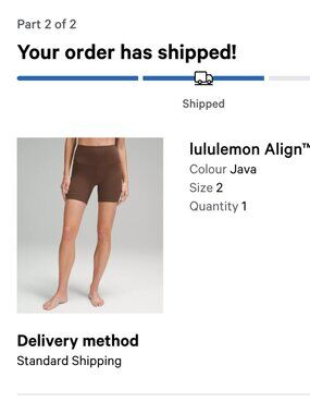*stain* lululemon Align™ High-Rise Short 6" size 2